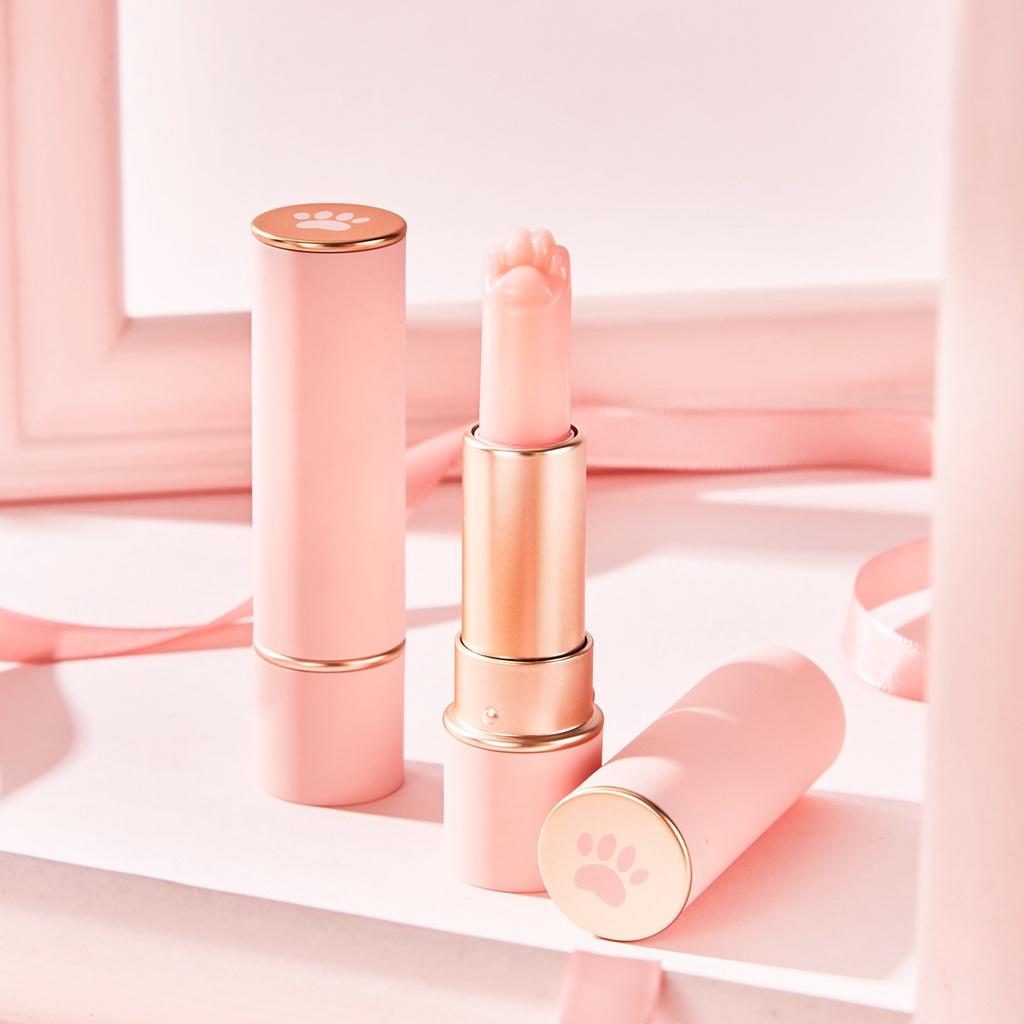 Cat's Claw Pink Temperature Color-changing Sensing Lip Balm || Moisturizing Lipstick Anti-drying Hydrating Lip Care