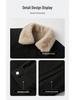 Men's Casual Hong Kong Style Fur Collar Jacket
