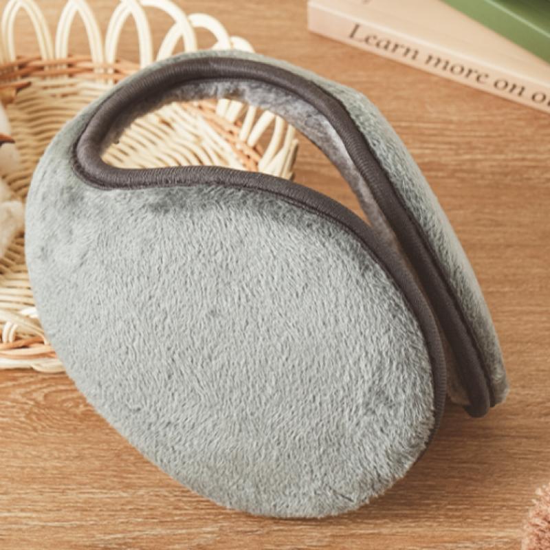 Daiso Jednobarevné náušníky Šedé