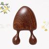 Wooden Snail Shape Nose Massage Comb Sandalwood Round Tip Gua Sha Tool Face Eye Nasal Meridian Relaxation Acupuncture Therapy Massager