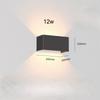 HOMZY Nordic Modern Wall Light 12W 24W IP65 Waterproof LED Lamps Indoor Outdoor Wall Sconce Living Room Porch Bedroom Wall Lamp