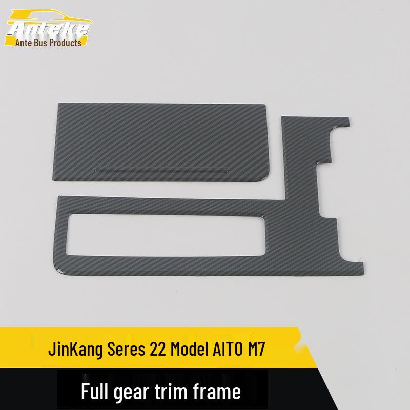 Compatible Gear Shift Trim & Cup Holder Decoration for Jinkang Seres AITO M7 22 Model