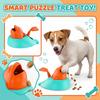 Interactive Pet Food Dispenser Toy for Cats and Dogs Slow Feeder Whale Shaped Puzzle Toy for Mental Stimulation and Training