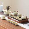 Cha Xun Ru Kiln 10-Piece Ceramic Tea Set
