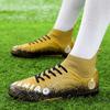 Children's Football Shoes Men's High Top Adult Student Professional Game Training Long Nails Broken Nails Sneakers