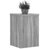 VidaXL Supports pour plantes 2 pcs sonoma gris bois d'ingénierie, support de fleurs, support de pot, support pour plantes 852911