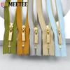 5/10Pcs 3# 15-30cm Close-end Metal Zippers Purse Handbag Zip Closure Decor Zipper for Clothes Pocket Zips DIY Sewing Accessory