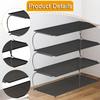 Desktop Organizer Shelf Computer Desk Bookshelf Multipurpose Workspace