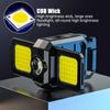 USB-wiederaufladbare COB-Arbeitsleuchten Mini-LED-Taschenlampen Wasserdichter Schlüsselanhänger Notfall-Laterne Für Outdoor-Camping