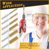 6/8/10/12/14Pcs Washing Polishing Tools Twisted Wire Borebrush  for Power Drill Impact Driver