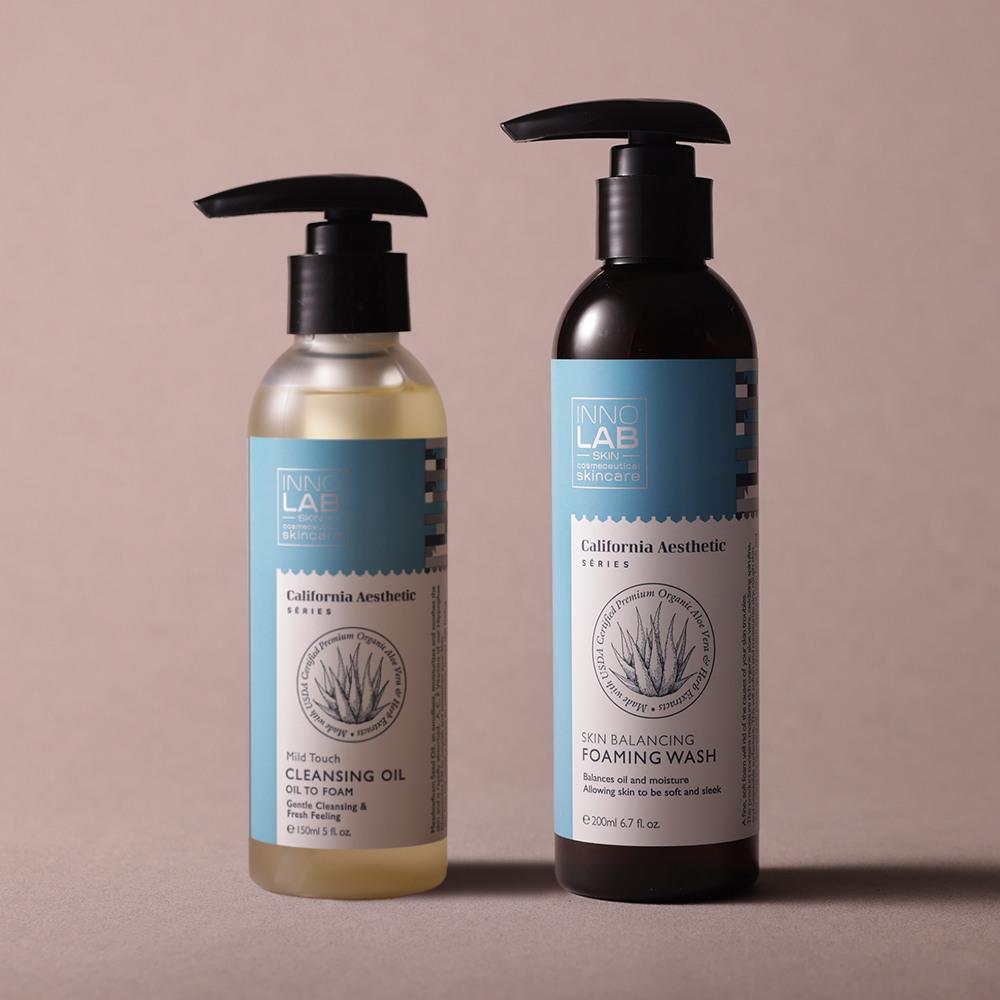 Foaming Wash 200ml + Cleansing Oil to Foam 150ml one color free