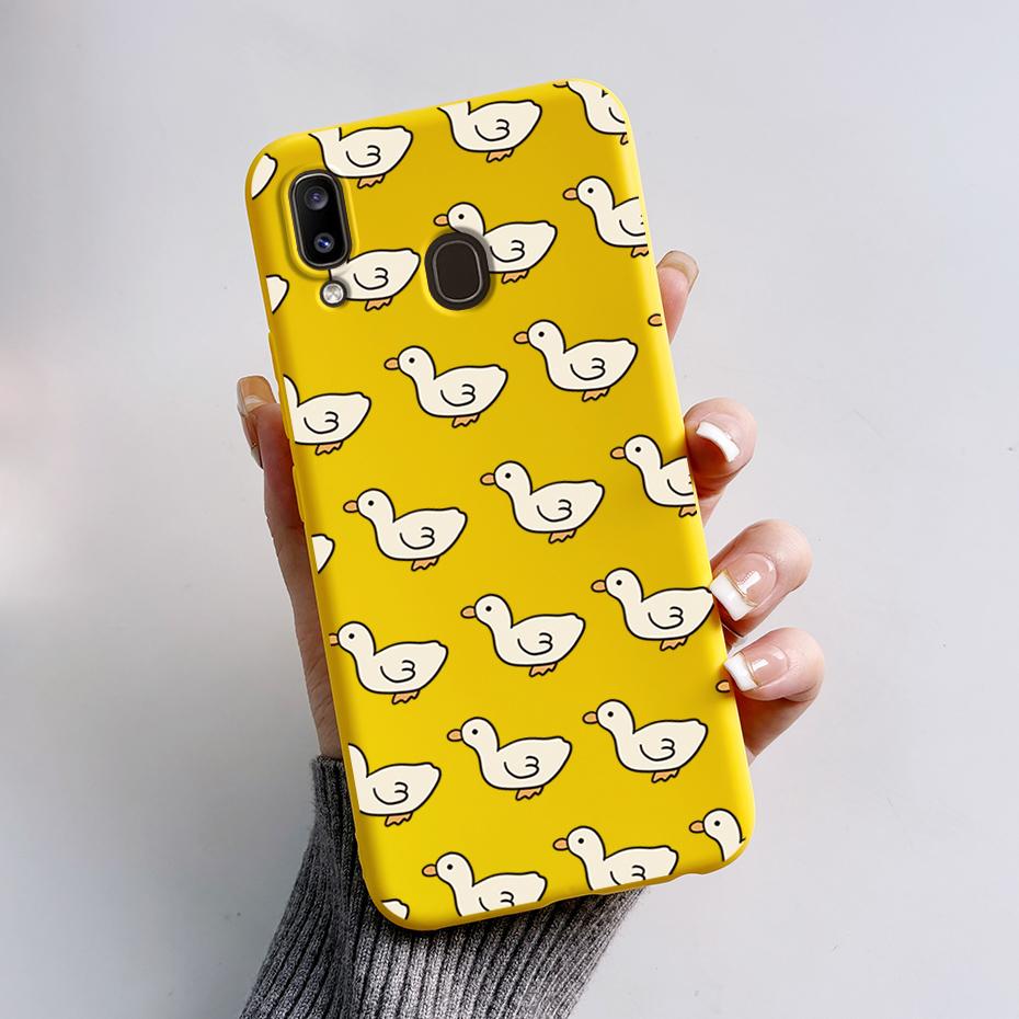 Case For Samsung Galaxy A20 A20e A20s Case Stylish Painted Soft TPU Phone Case For Samsung A20 A 20 20s 20e A205 A202 A207 Cover