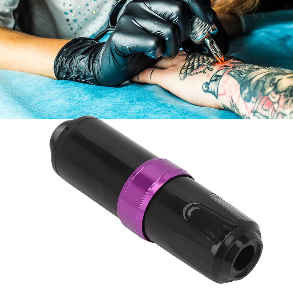 Tattoo Pen Rotatable Stroke Length Cartridge Needle Interface for Tattoo Beginners and Artists
