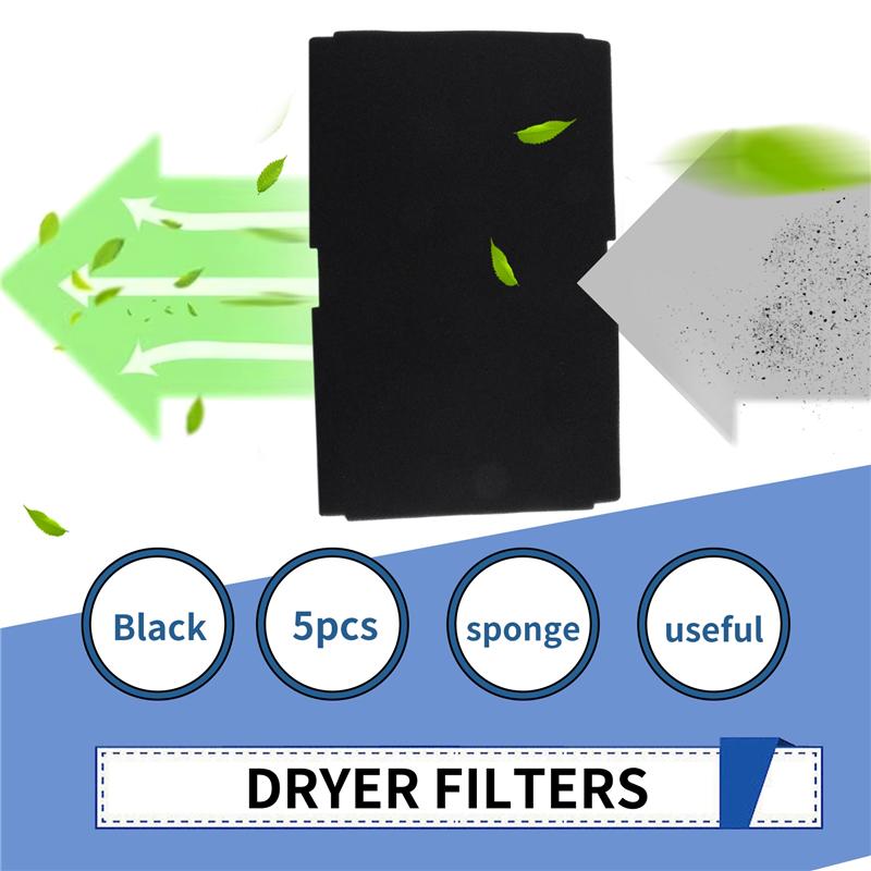 AD23-5 PCS Dryer Filters Replacement Parts Sponge For Beko/Grundig/Elektra Bregenz/Blomberg Part 2964840100 Tumble Dryer Spare P