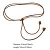 Fashionable Soft PU Leather Rope Belts Long Length Thin Waist Chain Adjustable Waist Belt Women Lady Girl