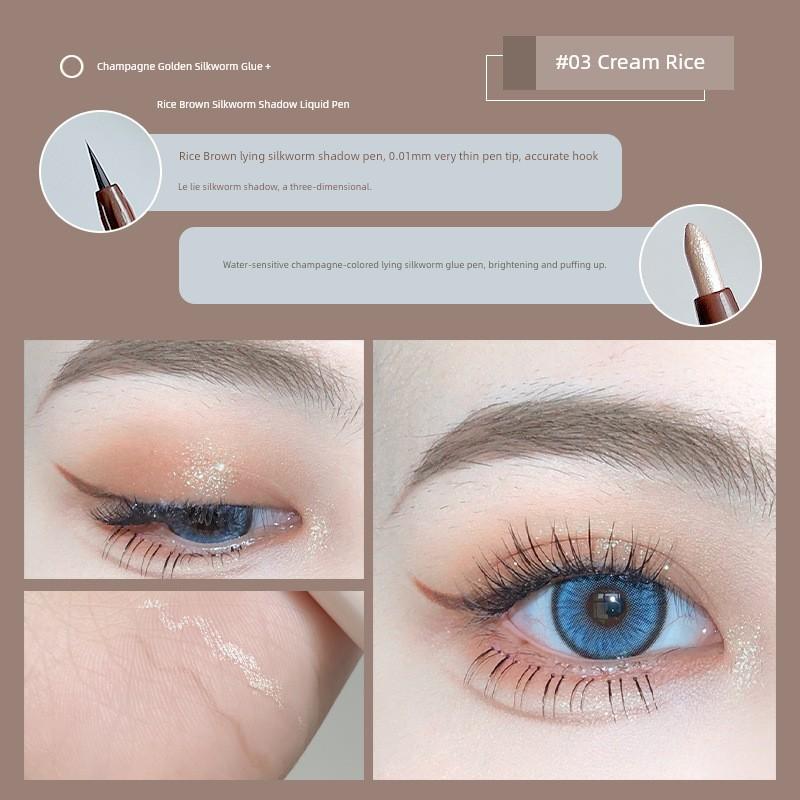 Eyeliner Pen Lying Silkworm Color Makeup Eyeliner Gel Pen