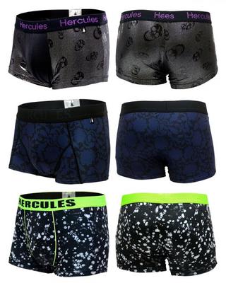 [Hercules Underwear] Comfortable & Stylish Trunks 3-Pack Vol. 14 [Shipped from Korea] 100% Authentic
