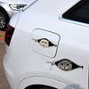 Car Stickers Zipper Cat Shape Adhesive Waterproof Scratch Cover Stickers Durable Car Decals for Cars Electric Vehicles Windows