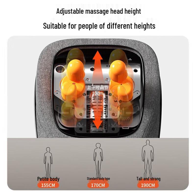 AUX Neck and Back Massage Cushion CN plug (adapter included)