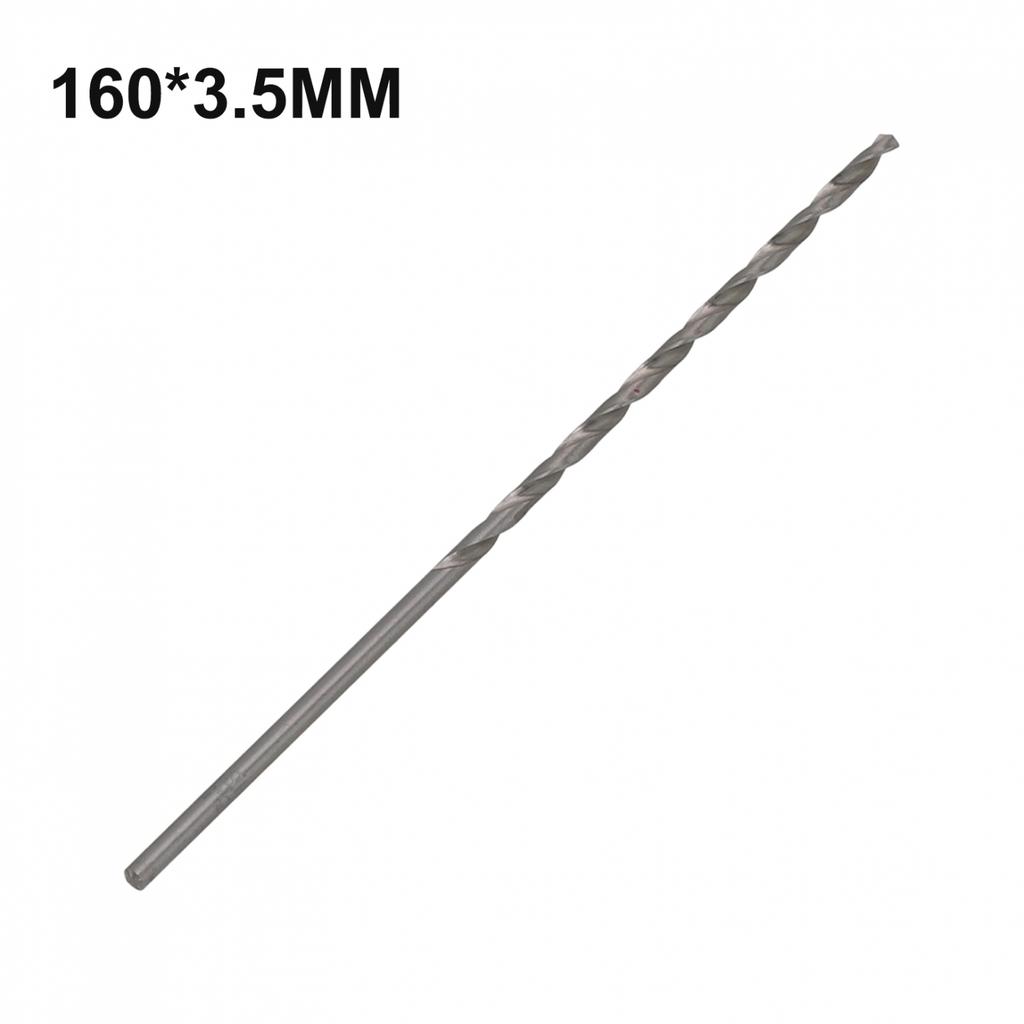 HSS Drill Bit Metal Drilling Straight Shank Equipment Silver Extra Long New