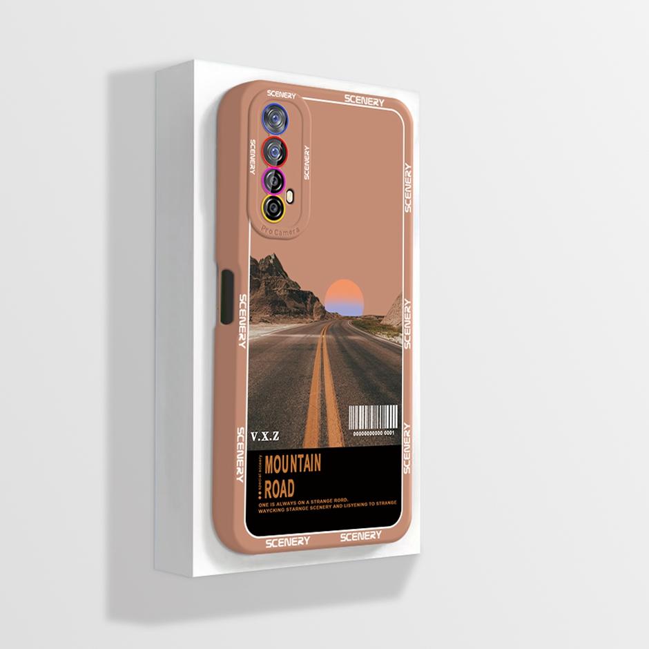 For Realme 7 Case Soft Silicone Cute Cartoon Phone Cover Shell for OPPO Realme Narzo 20 Pro 30 Narzo30 4G Cases New Design Funda