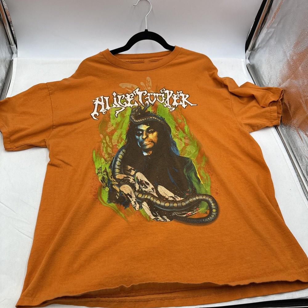Alice Cooper Rock Tee Cotton Men Women Tee Shirt S5XL MI001 Unisex T-Shirt S