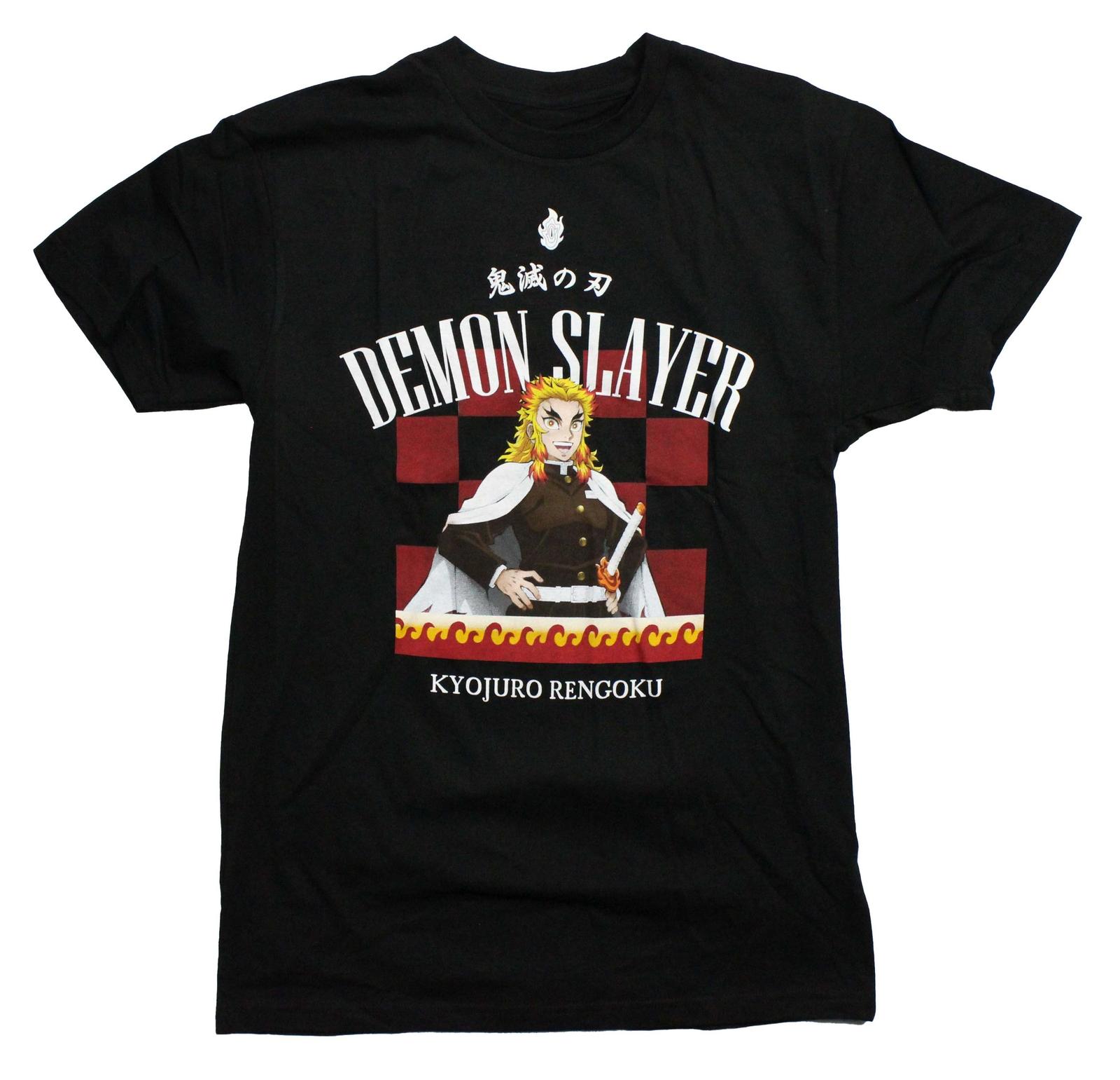 Demon Slayer New Adult T-Shirt - Kyojuro Rengoku Under Name M