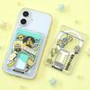 [Gourmandise] Travel Card Sleeves "Despicable Me/Minions" Series, MagSafe Compatible, Stand Included, Clear Card Case with Stickers