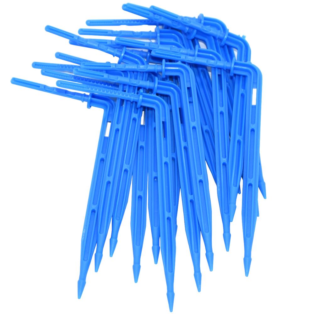 200 יחידות כפוף טפטוף חץ טפטף מיקרו טפטוף ערכת השקיה פולטי עבור 3/5 מ"מ צינור השקיה לגינה חיסכון חממה מיקרו טפטפת