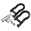 2x Front Tow Hooks Easy Installation 84072463 High Performance Part Wear Resistant Reliable Car