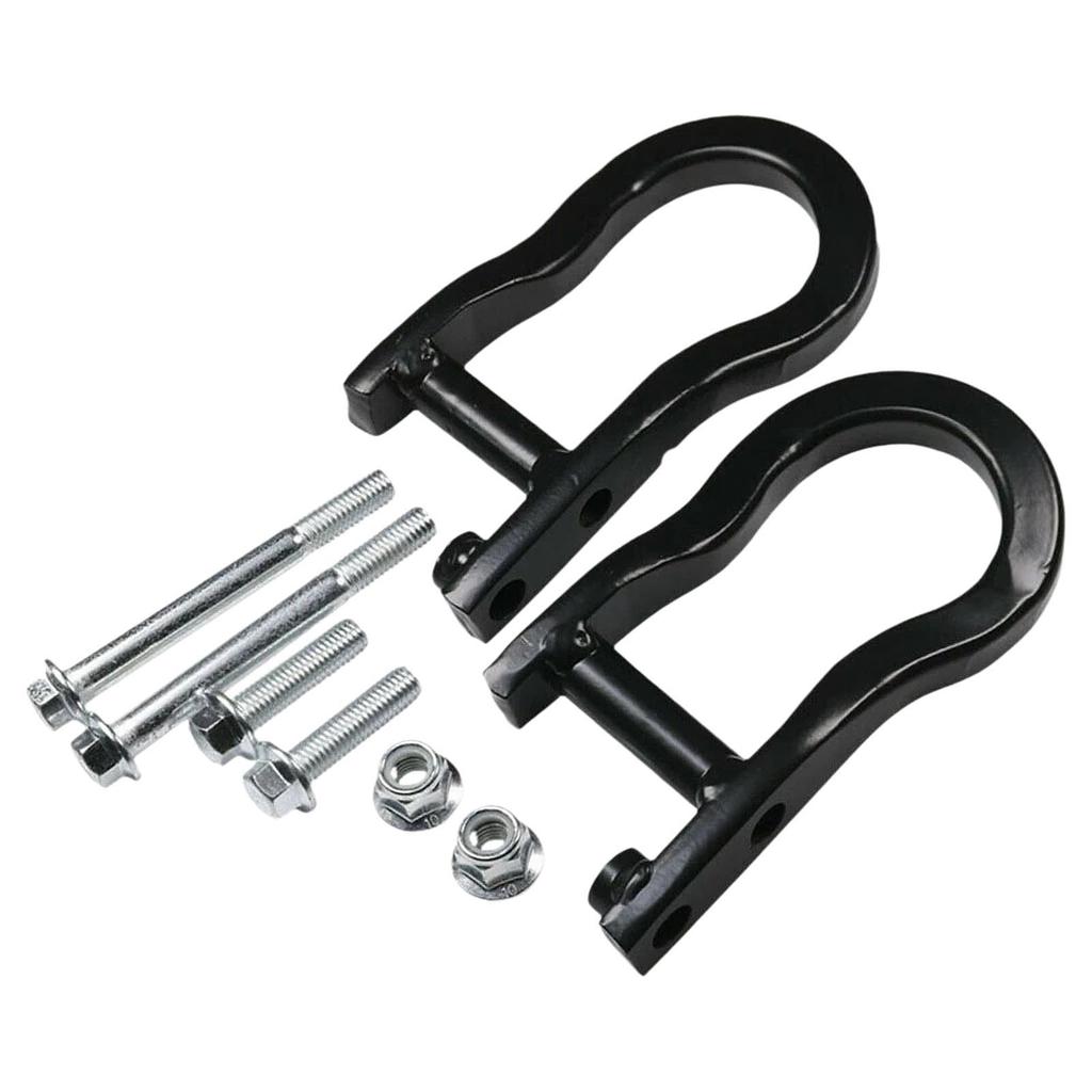 2x Front Tow Hooks Easy Installation 84072463 High Performance Part Wear Resistant Reliable Car