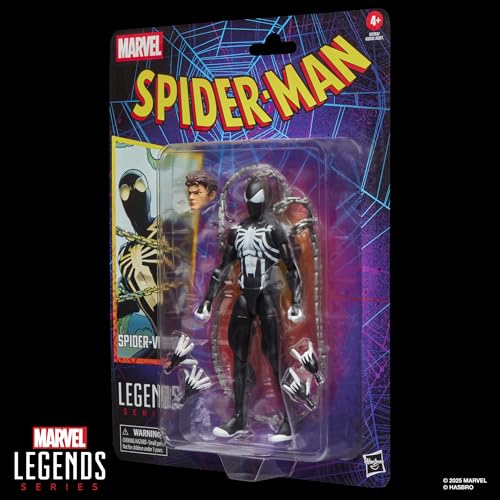 Hasbro Marvel Legends Series Spider-Man Spider-Venom Retro Blister Packaging Comics Collectible Action Figure G2353 Authentic