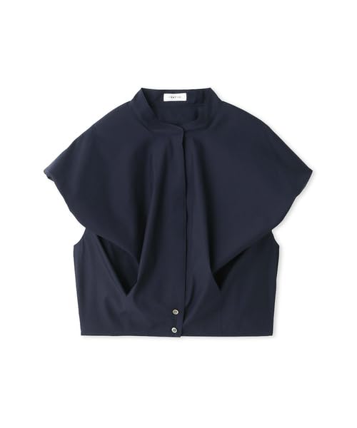 FRAY Cropped French Shirt FWFB242079 I.D. Women's (NVY)