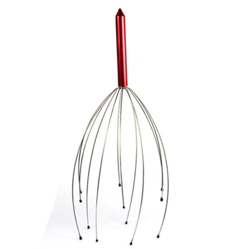 Relaxer Brain Massage Octopus Head Massager Scratching Scalp Relaxation Relief Body Massager Scratcher Relieves Tension Claw