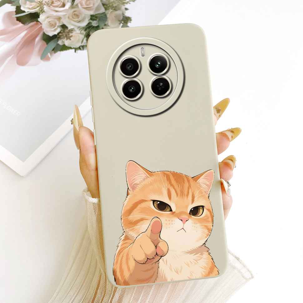 Für Realme 12 Pro 5G Hülle Bunte Blumen Rückseite Weiche Silikon Handyhülle Für Realme 12 Realme12 Pro RMX3842 Taschen Coque Capa