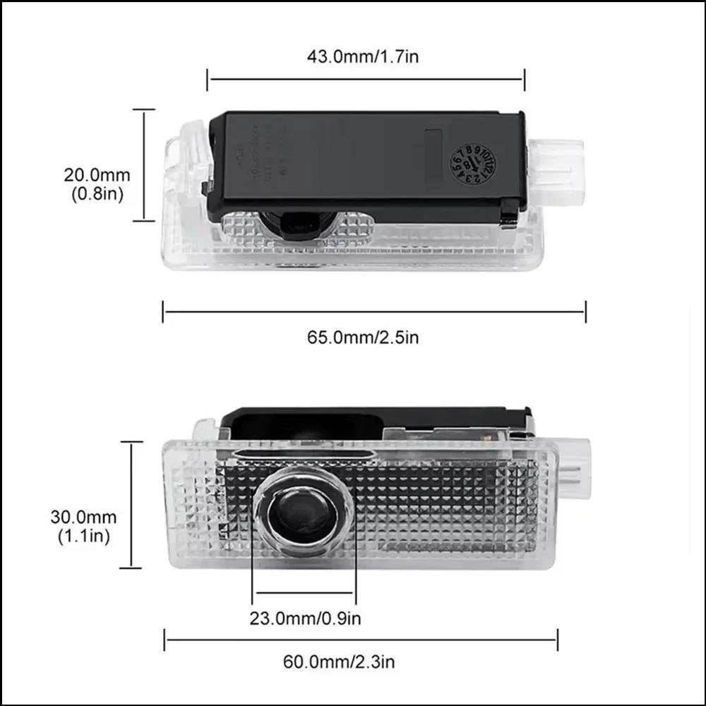 HD LED Car Door Welcome Ghost Shadow Light Universal Fit for BMW Series 1 2 3 4 5 6 7 Z X Z4 G11 G30 X1 F48 X2 F39 X3 G01 SK0