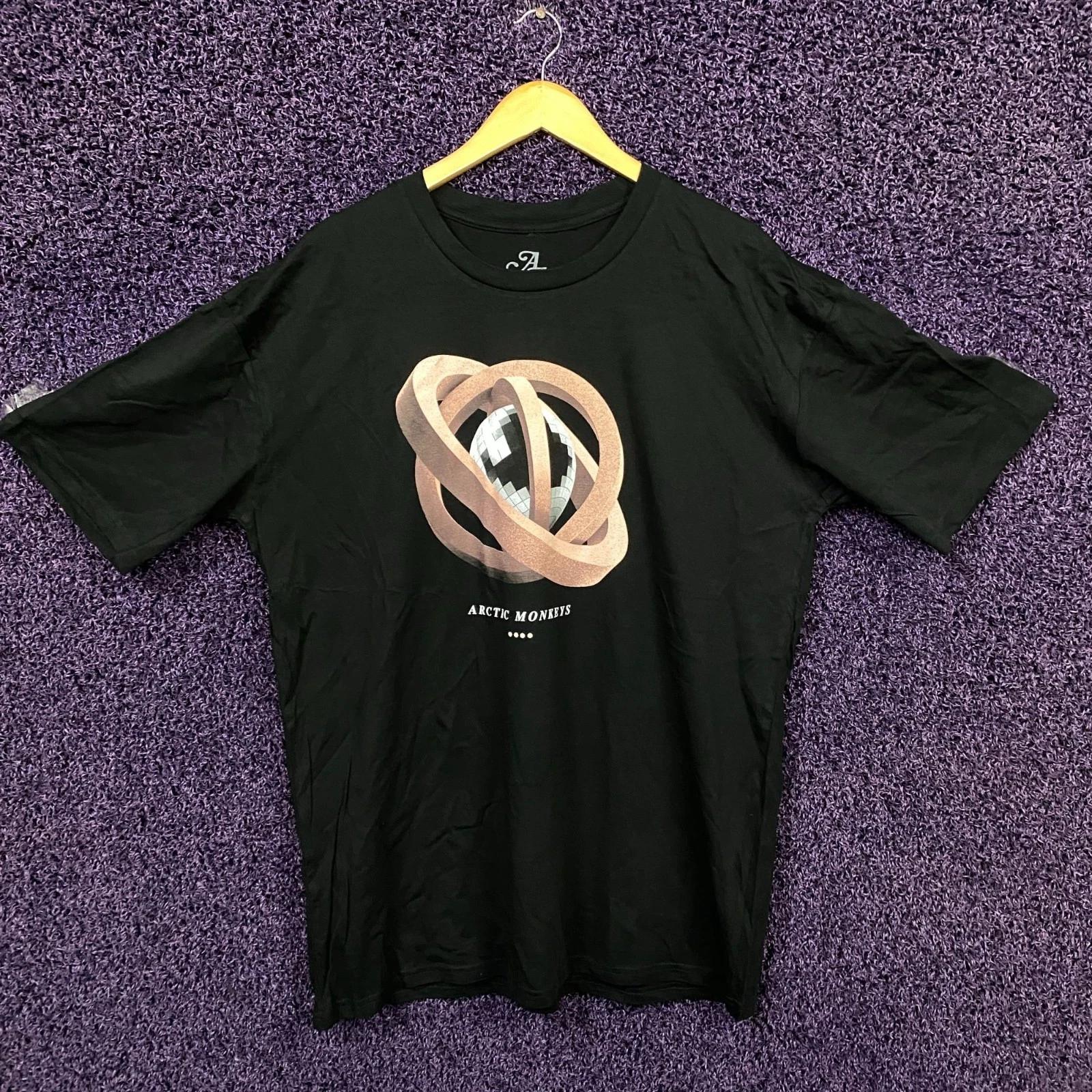 Arctic Monkeys Distorted Mirrorball North American Tour Tshirt size 2XL S