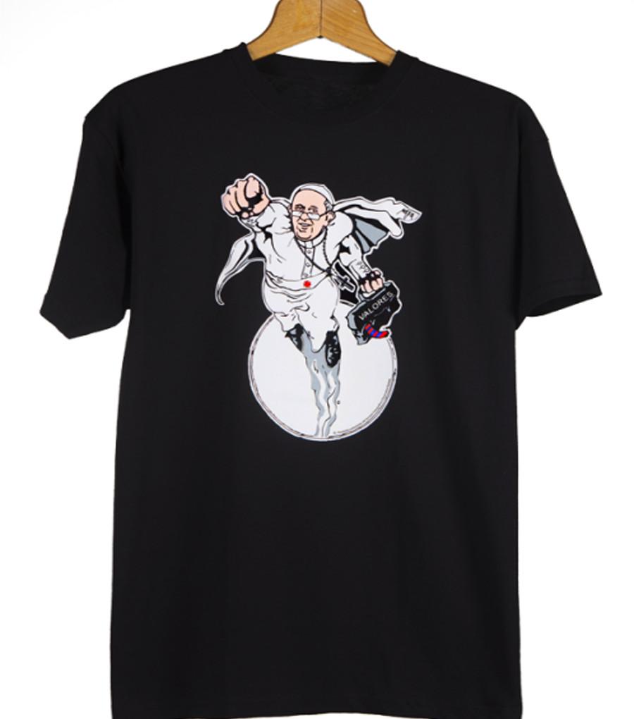 Pope Francis MEMORY black T-shirt Unisex tee All sizes 2F308 S
