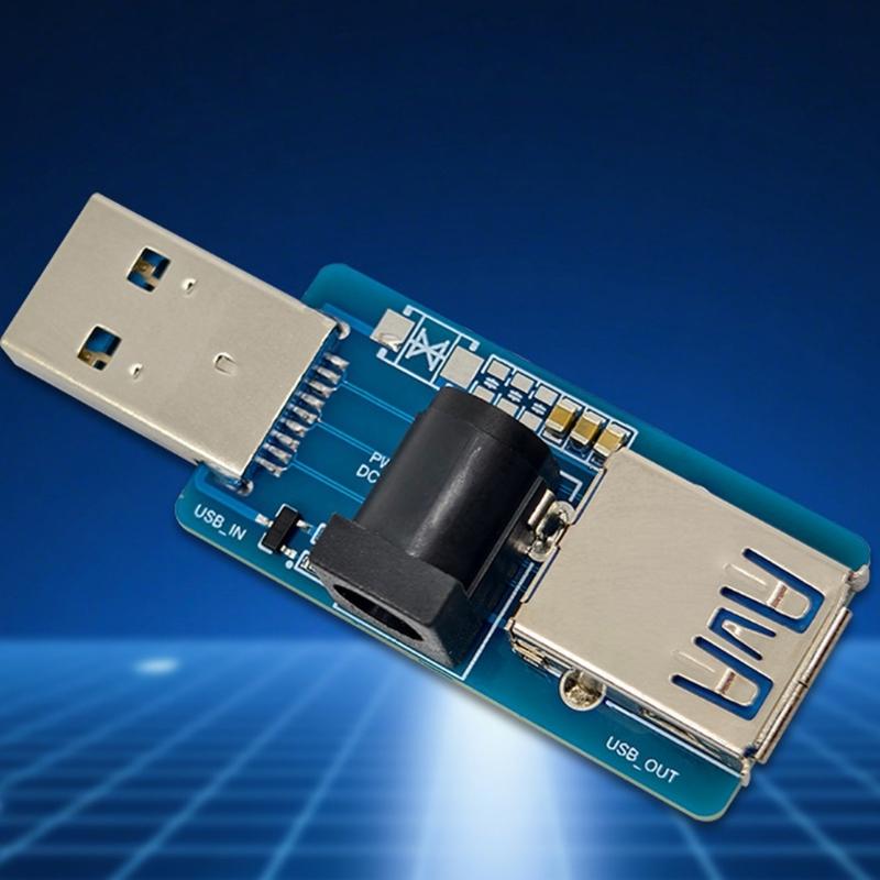 USB Power Enhancement Module Builted-in Automatic Switching MOS Circuit Power Enhancement Board Power Splitter Module
