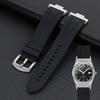 Rubber Strap with Adapter for Tissot PRX Series T137.407/T137.410 Super Player 40mm New FKM Quick Release Watch Band 12mm