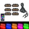 18LED Front Grille Light FOR FOTON TUNLAND V9 Car Daytime Running Light Wheel Eyebrow Lamp For Pickup Offroad 12V Led Light