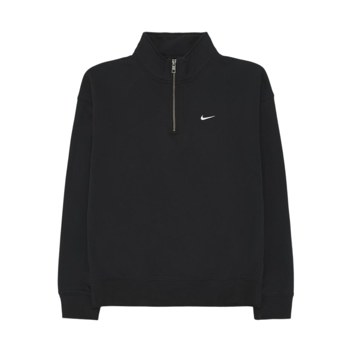 Nike Solo Halbzip Fleece Schwarz Herren Streetwear DQ5209-010 XL black