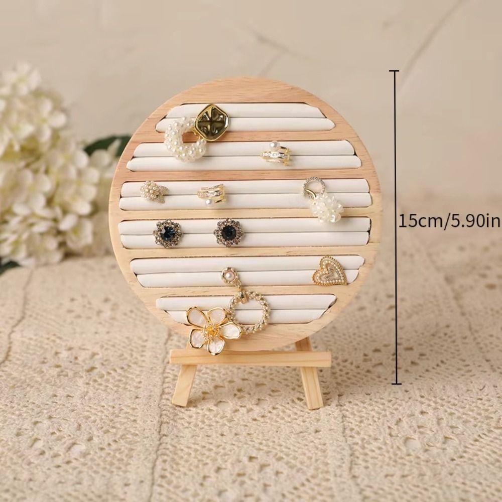 Round Shape Jewelry Display Rack Storage Tray Jewelry Organizer Jewelry Accessories