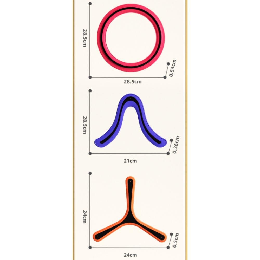 Soft Cross Boomerang Toy Interactive Design Puzzle Decompression Interactive Toy Sports Function Outdoor Toys Early Education 6