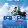 Auto Clamp Vent Mount Holder Smart Cooling Chip Magnet Wireless Car Charger with TEC Cooling for Smartphone Mobile Accessories