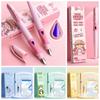 With Eraser Thermal Erasable Fountain Pen Set Blue Ink Calligraphy Pen  Stationary