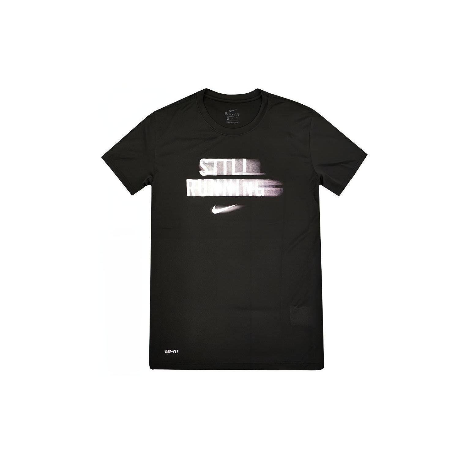 

Nike Мужская быстросохнущая футболка для бега, черная AT1244-010 XXL