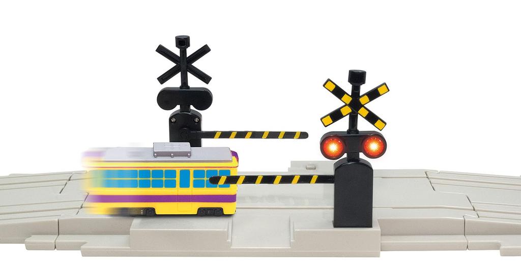 Masudaya Corporation Panel World Exclusive Expansion Panel Railroad Crossing Set 2