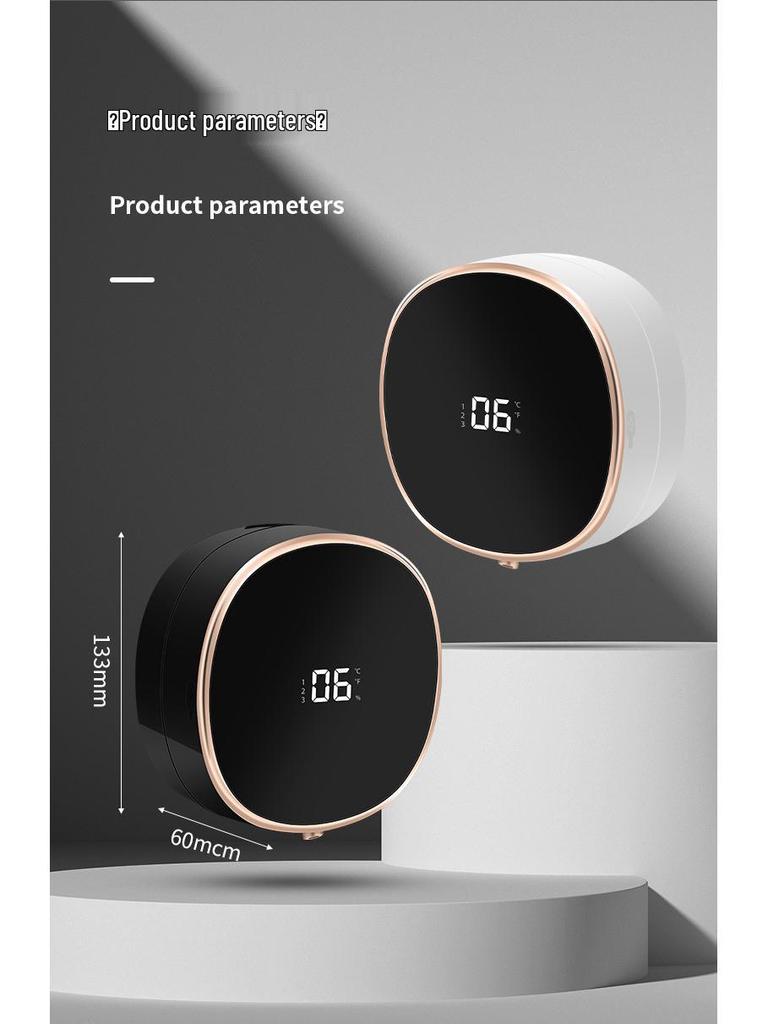 Wall-Mounted Automatic Hand Sanitizer and Soap Dispenser