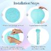 6PCS Jellyfish Paper Lanterns,Hanging Jelly Fish for Mermaid,Ocean Themed,Birthday,Party Under The Sea Party Decorations